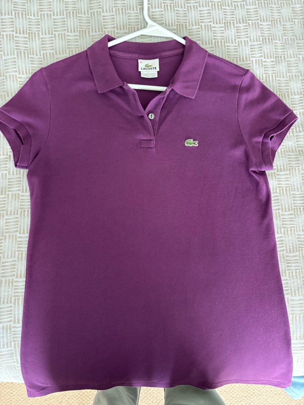 Lacoste Women's Plum Polo Shirt